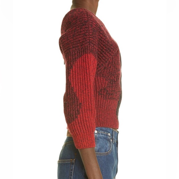 NWT Alexander McQueen colorblock zipped sweater sz Small HP Pick!💕 - Picture 5 of 10